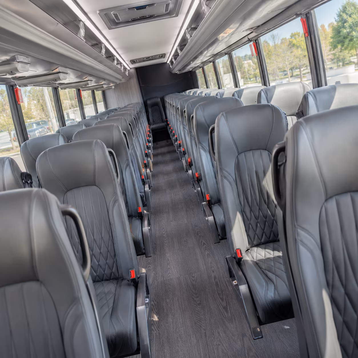 minibuses and charter buses for larger dc prom groups