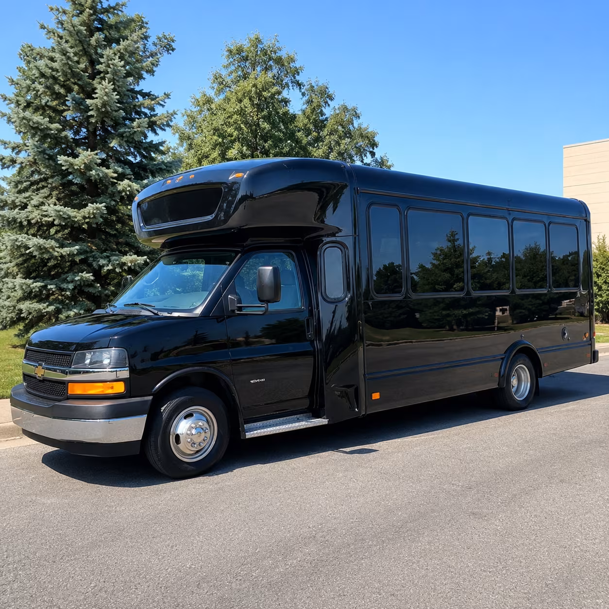washington party bus booking step 1