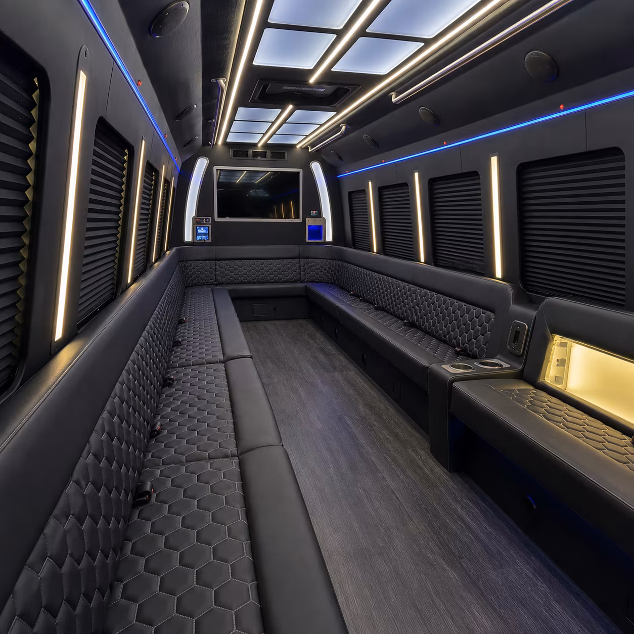 washington party bus rentals inside